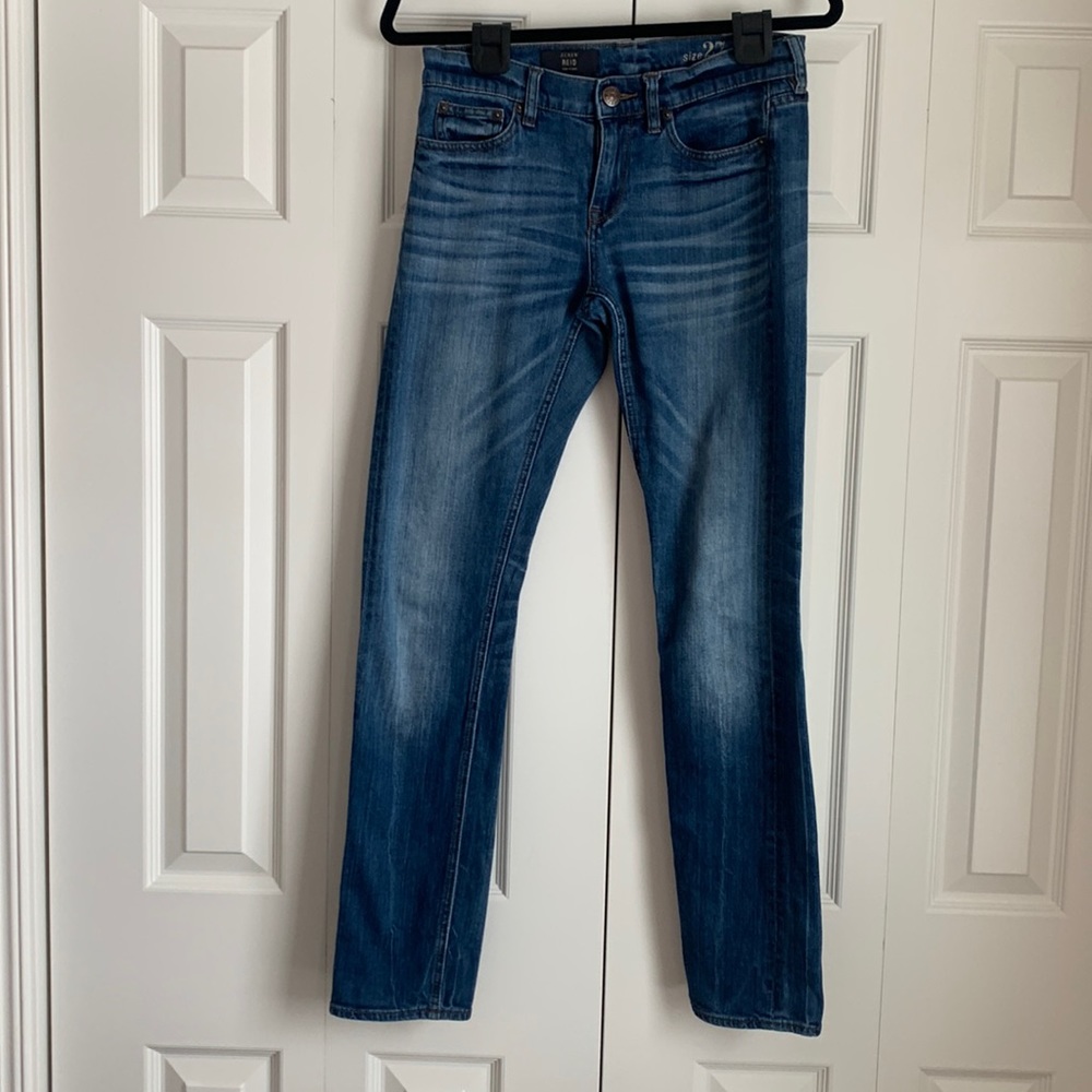 J Crew Red Jeans size 27
